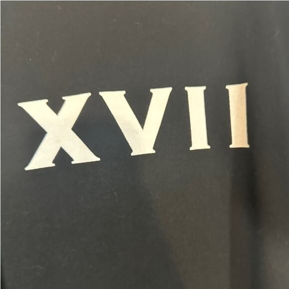 Flex Gang Black Logo Graphic Loose Fit Long Sleeve Pullover Sweatshirt Men Sz L - Picture 6 of 9